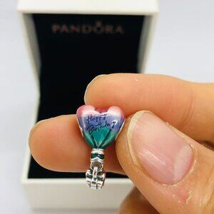 ✨🔥Pandora Happy Birthday Hot Air Balloon Charm